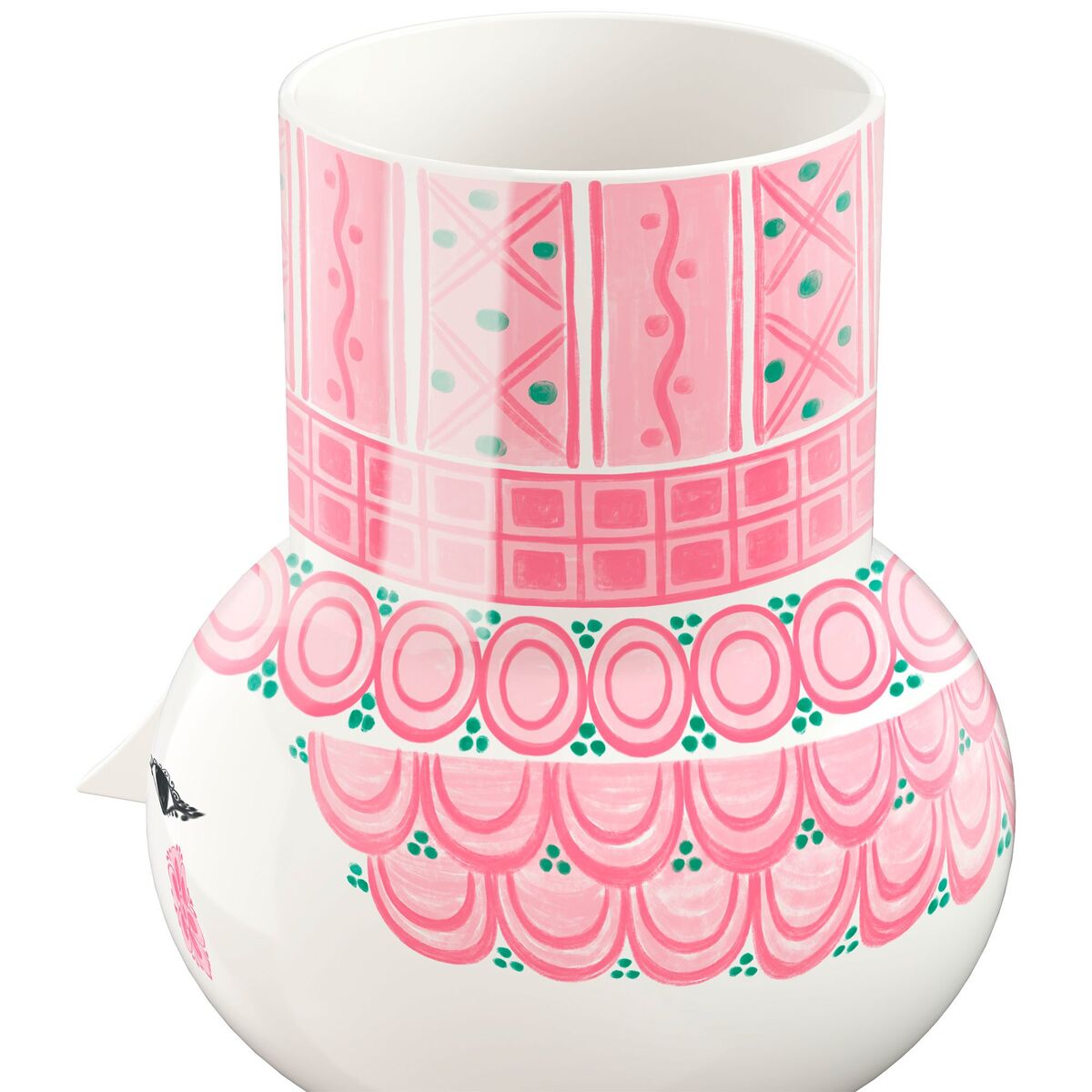 Olga vase 15 cm, rosa