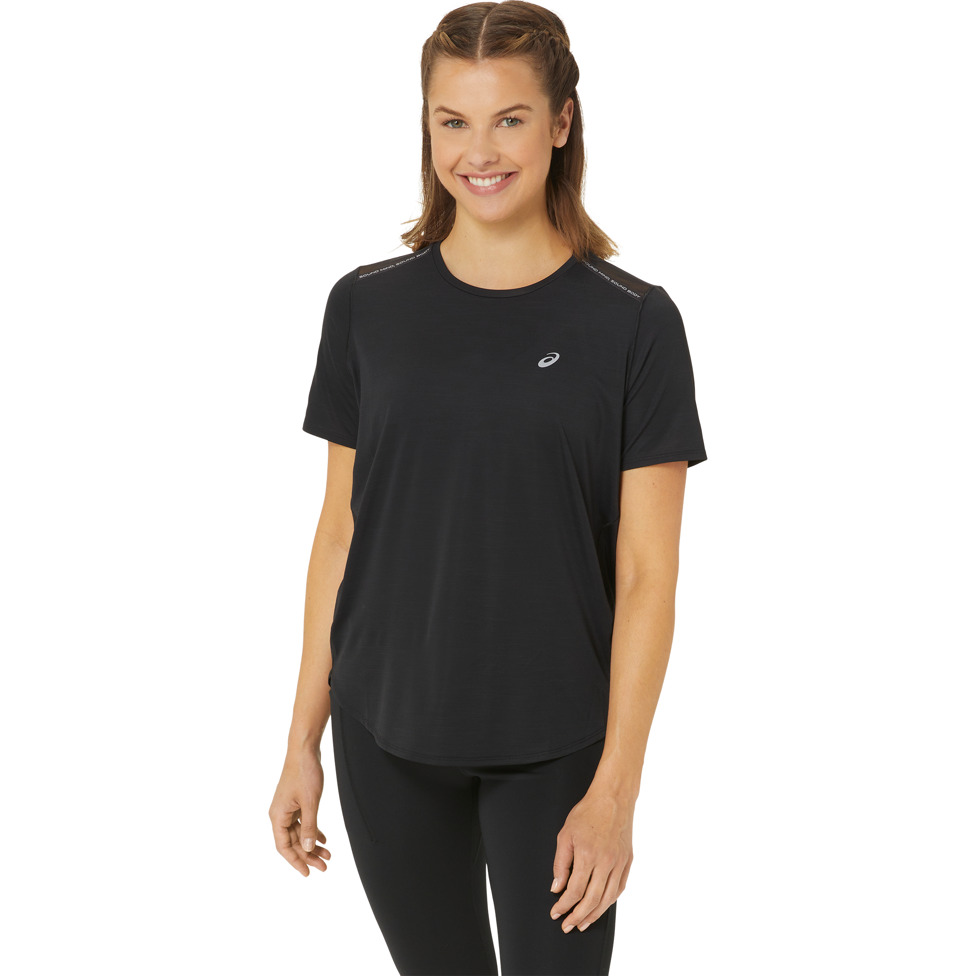 ASICS Road T-Shirt Damen performance black