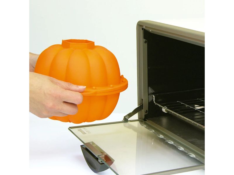 Lékué Backform Kürbis 23 cm 3D-Halloween-Form