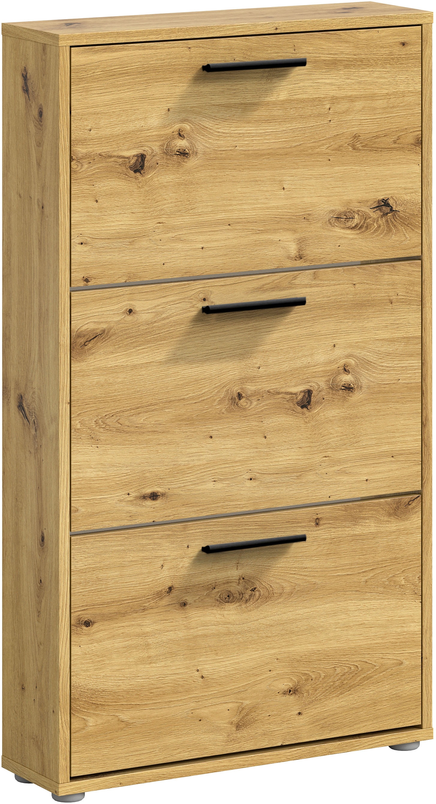 HBZ Schuhkipper »Sam Schuhkipper, Schuhschrank BxHxT 59x103x17 cm« 1 Stk. tlg. Schuhkipper, Schuhschrank mit 3 Klappen, BxHxT 59x103x17cm