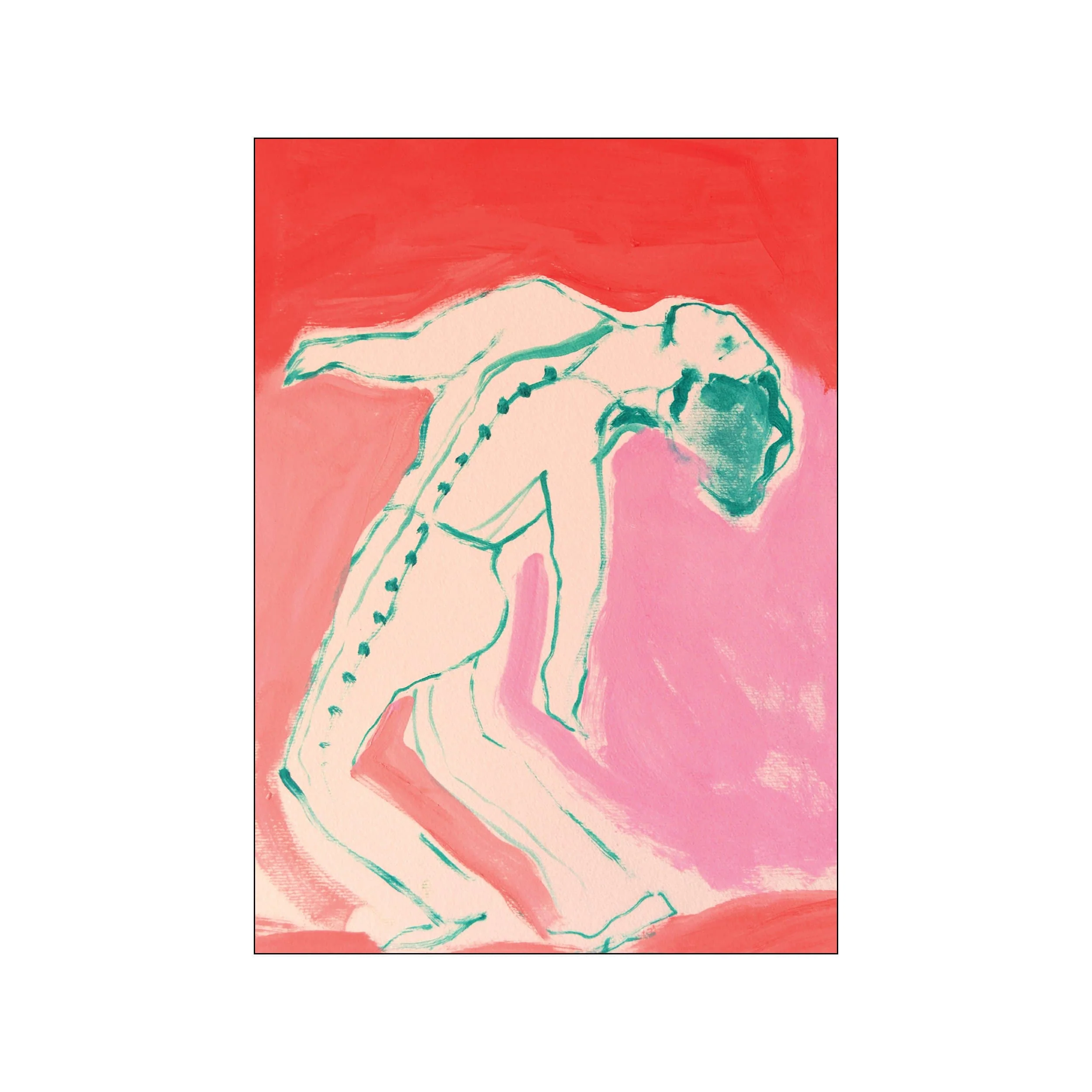 Poster & Frame  Maria Murphy I dont want to go to work tomorrow plakat - 30x40 cm.