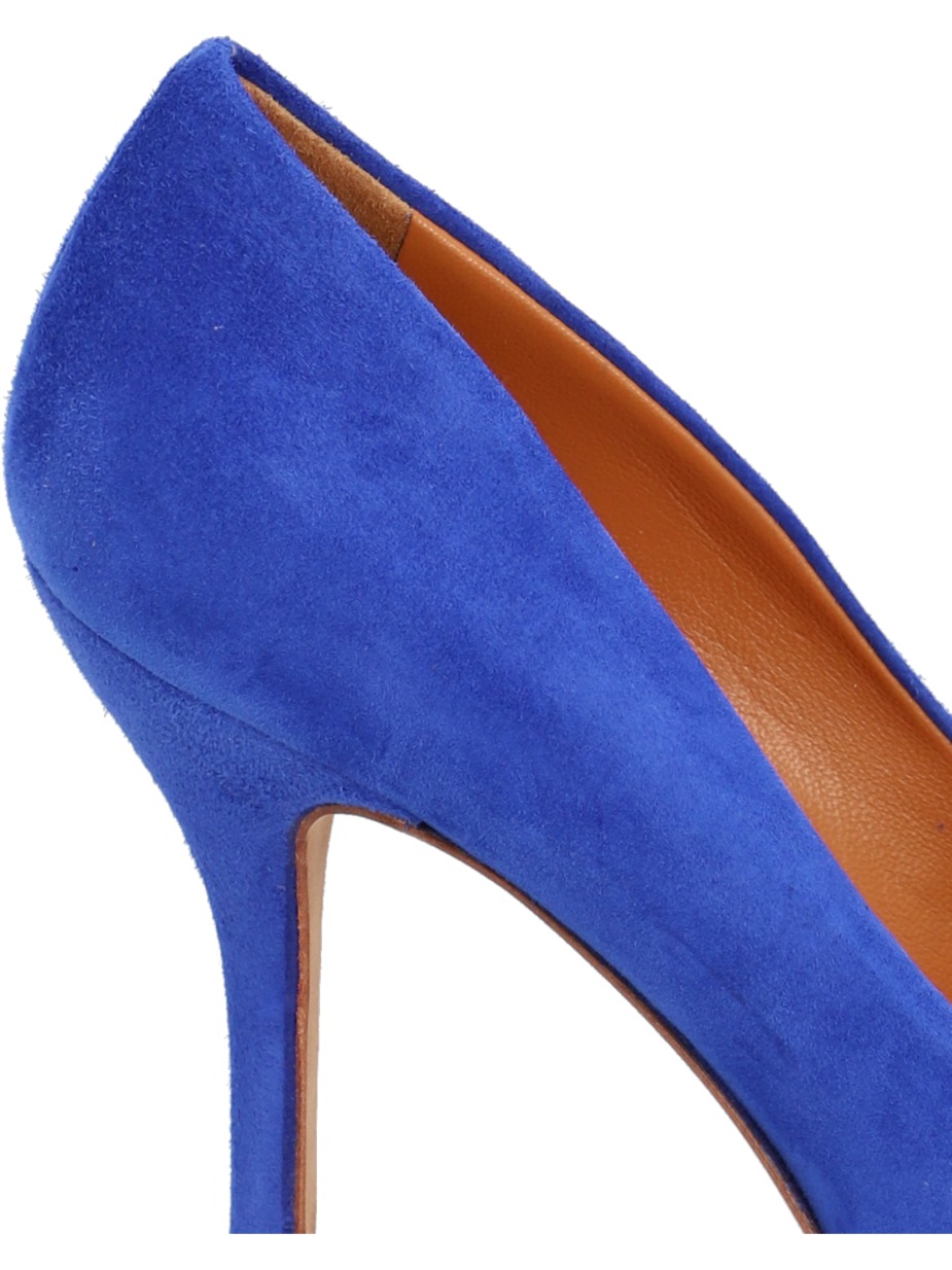 Veloursleder Pumps