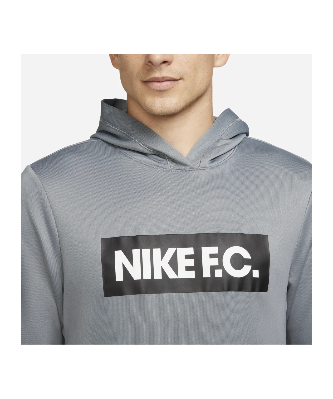 Nike F.C. Fleece Hoody Grau F065
