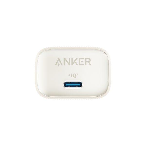 Anker - Nano - USB-C Ooplader (30W) - Hvid