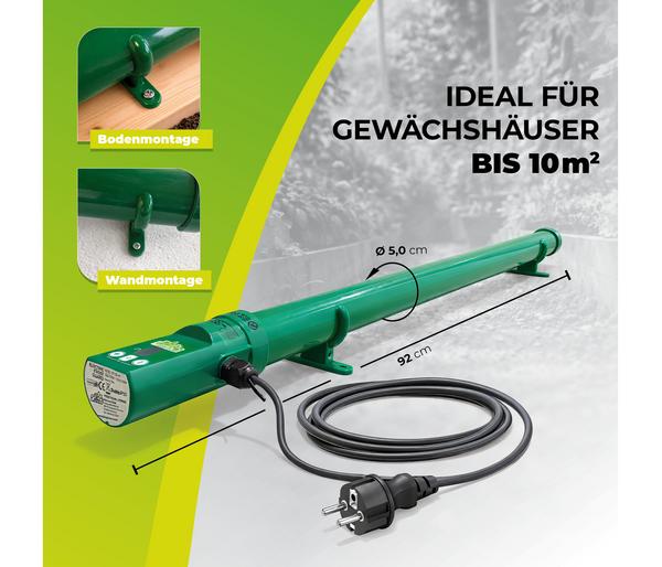 Bio Green Elektro-Gewächshausheizung 135 W
