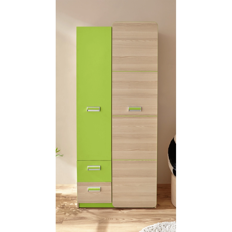 TiCAA Jugendzimmer Lori 6-teilig grün