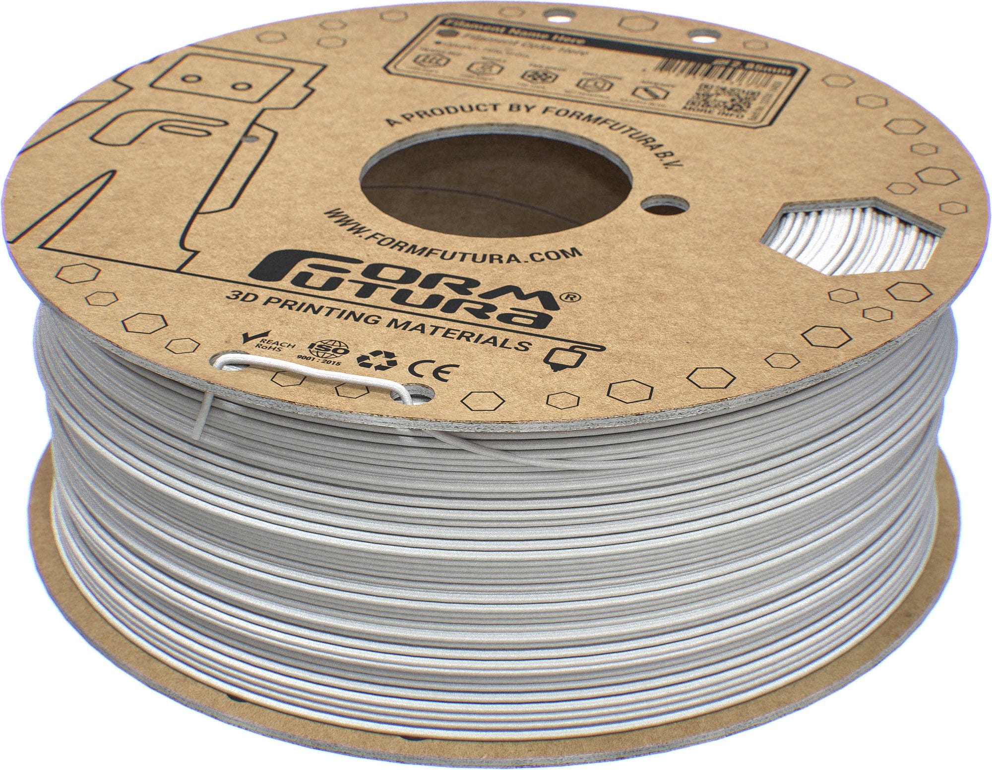 FormFutura  EasyFil™ ePLA Matt White, 1,75 mm / 1000 g    Benutzerfreundliches PLA Filament