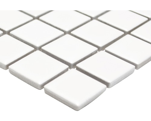 Keramisch mozaïek B-140 30,2x33 cm wit
