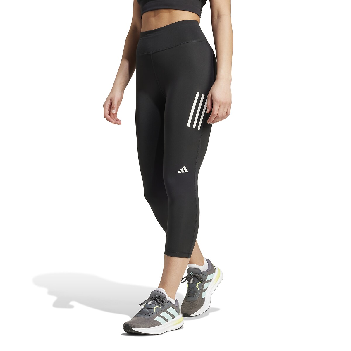 Calça legging 3/4 adidas Performance para corrida - Domine a corrida