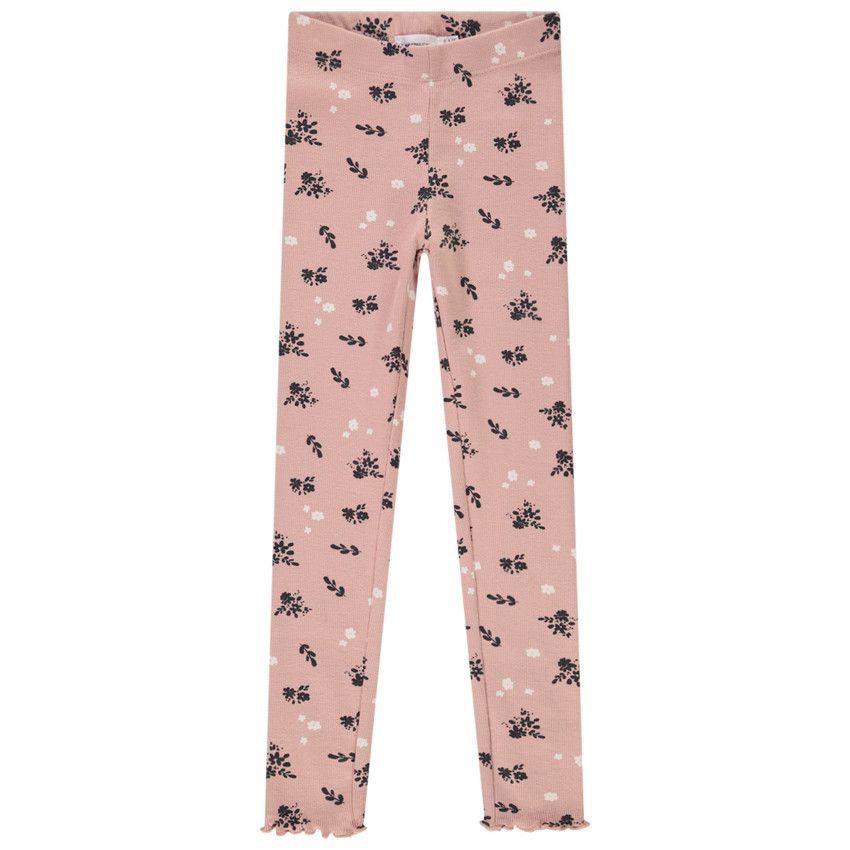 Caleçon rib imprimé pour fille - Multicolore