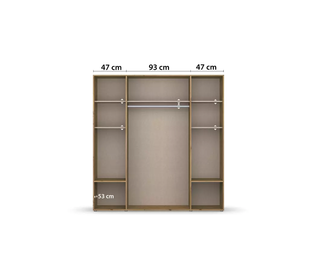 Kleiderschrank Voyager 187 x 194 cm