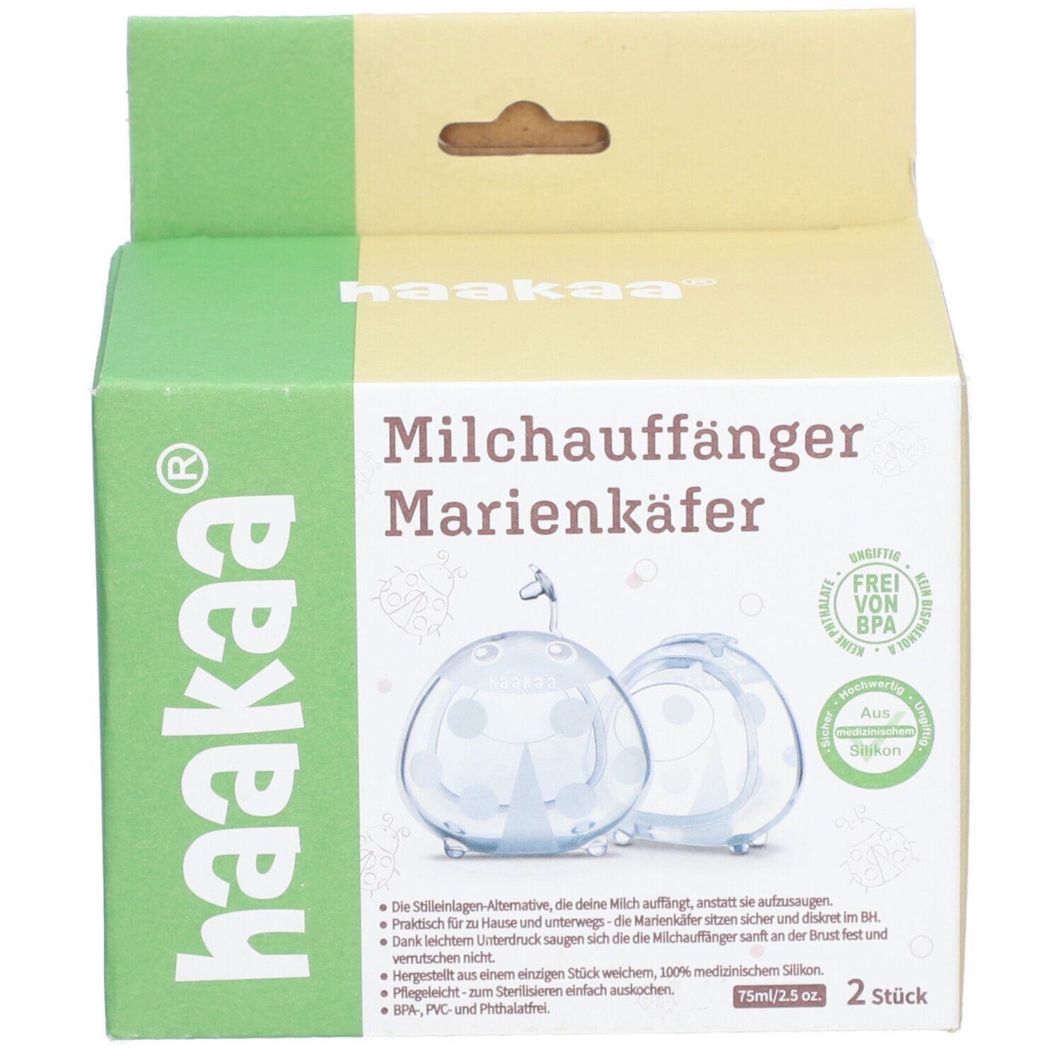 Haakaa Milchauffänger 2er Set