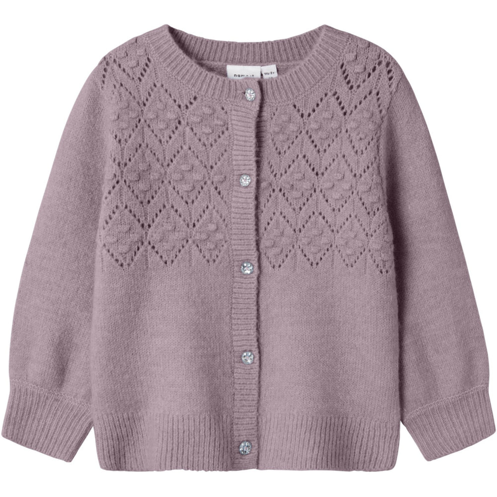 Køb Name It Elderberry Batrille Strik Cardigan