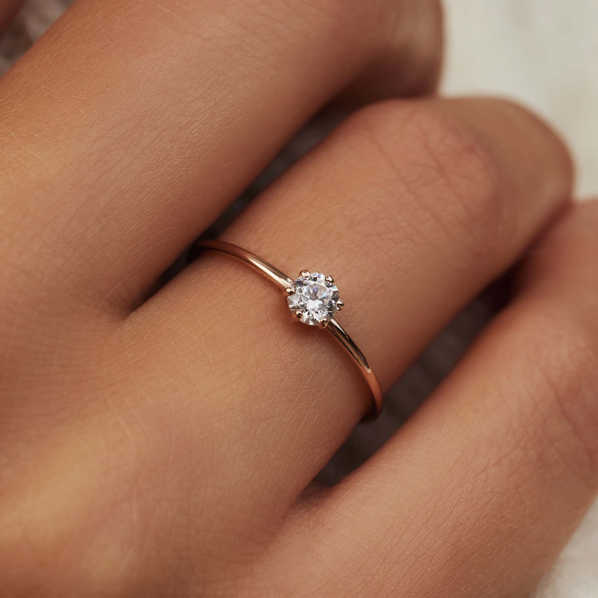 ring, verlovingsring Isabel Bernard Isabel Bernard Rose