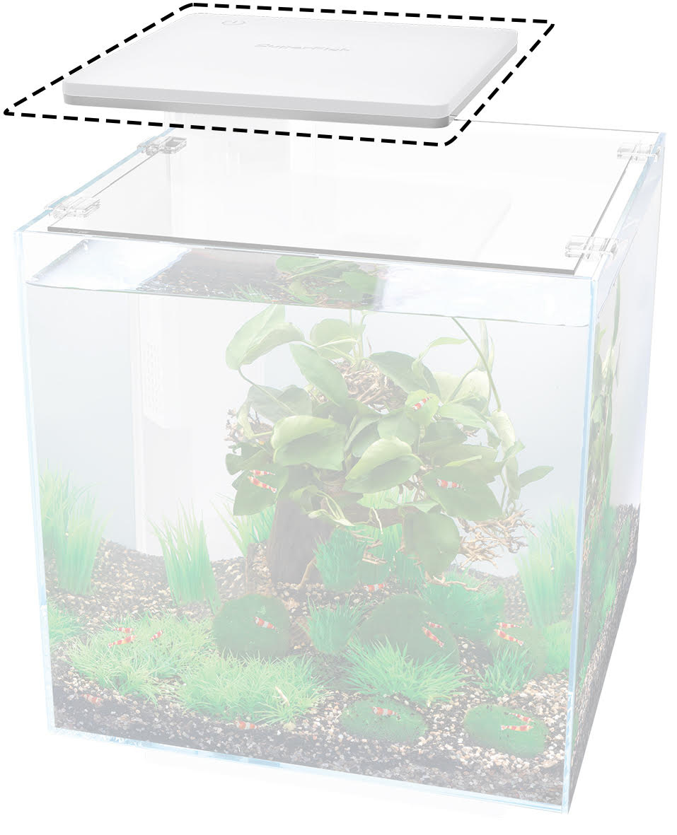 Superfish Qubiq 30 pro Lichtkap wit