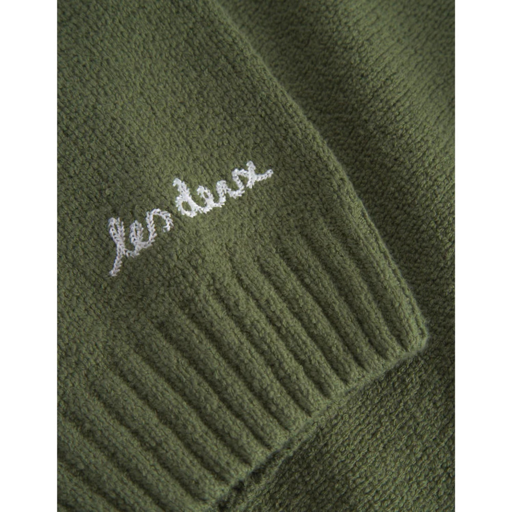 Køb Les Deux Kids Chive Green Brad Roundneck Strik Kids