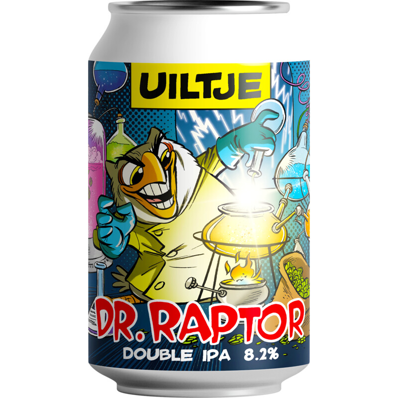 Uiltje Brewing Dr. raptor double IPA