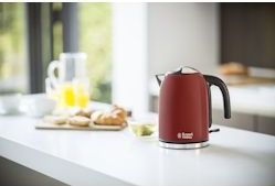 Colours Plus+ Waterkoker - Flame Red - 2400 Watt - 1.7L