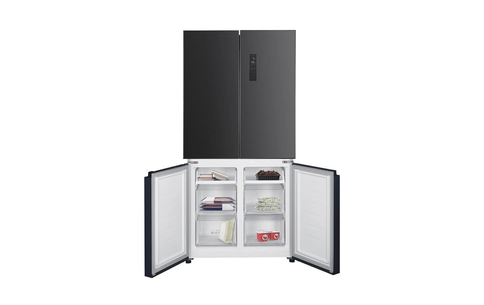 Foodcenter FCCCD600NF - Schwarz<br>Side by Side Kühlgerät