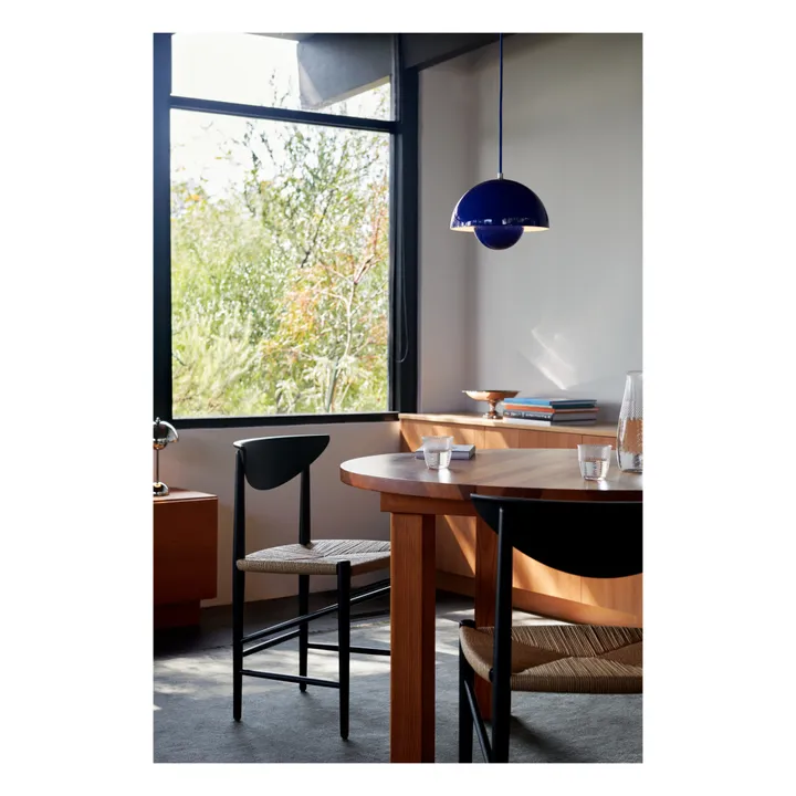 & Tradition Suspension Flowerpot VP1, Verner Panton, 1968 | Bleu