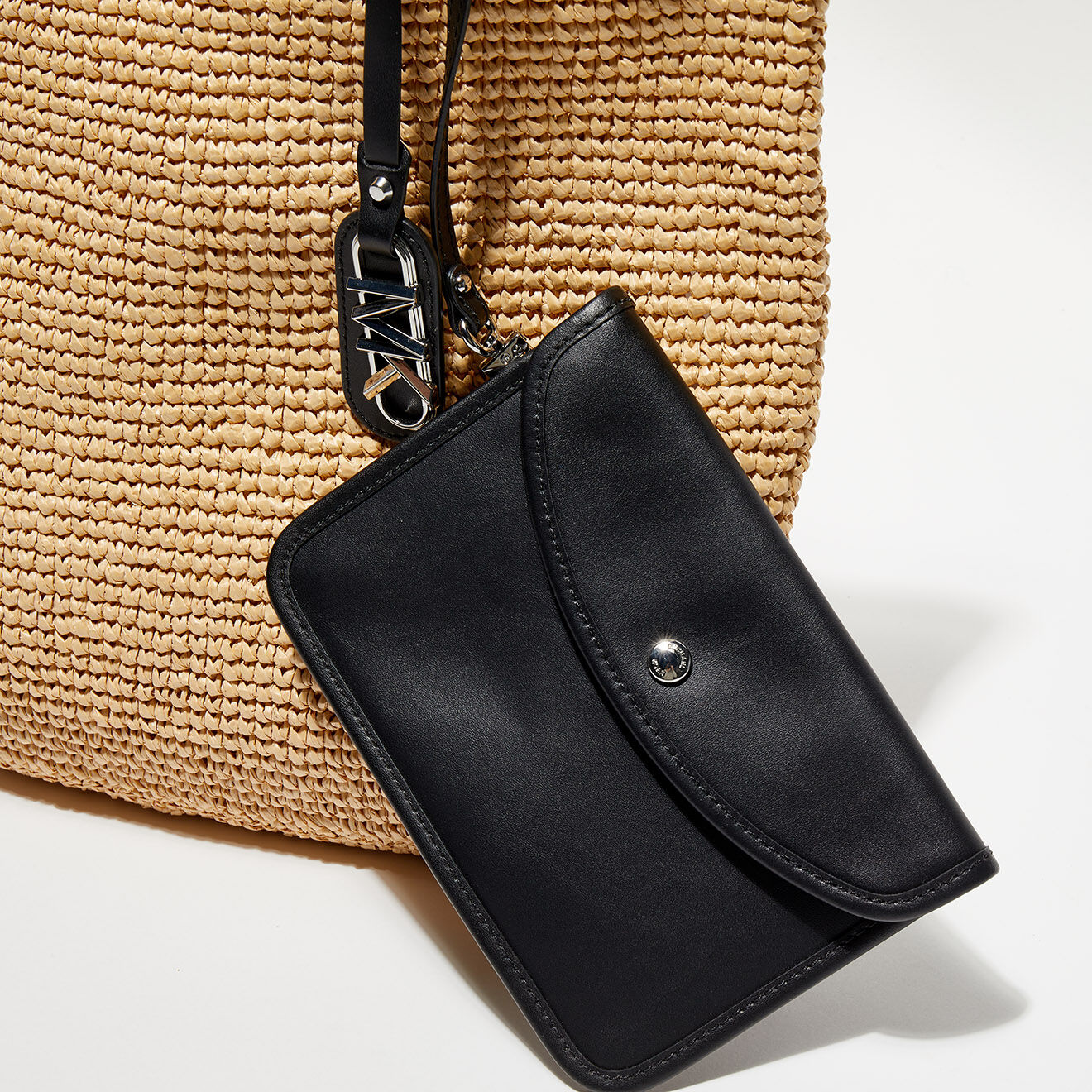 Michael Kors Cabas naturel Eliza beige - 38x39x4 cm