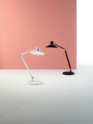 FABAS LUCE LED Schreibtischlampe PANAREA schwarz