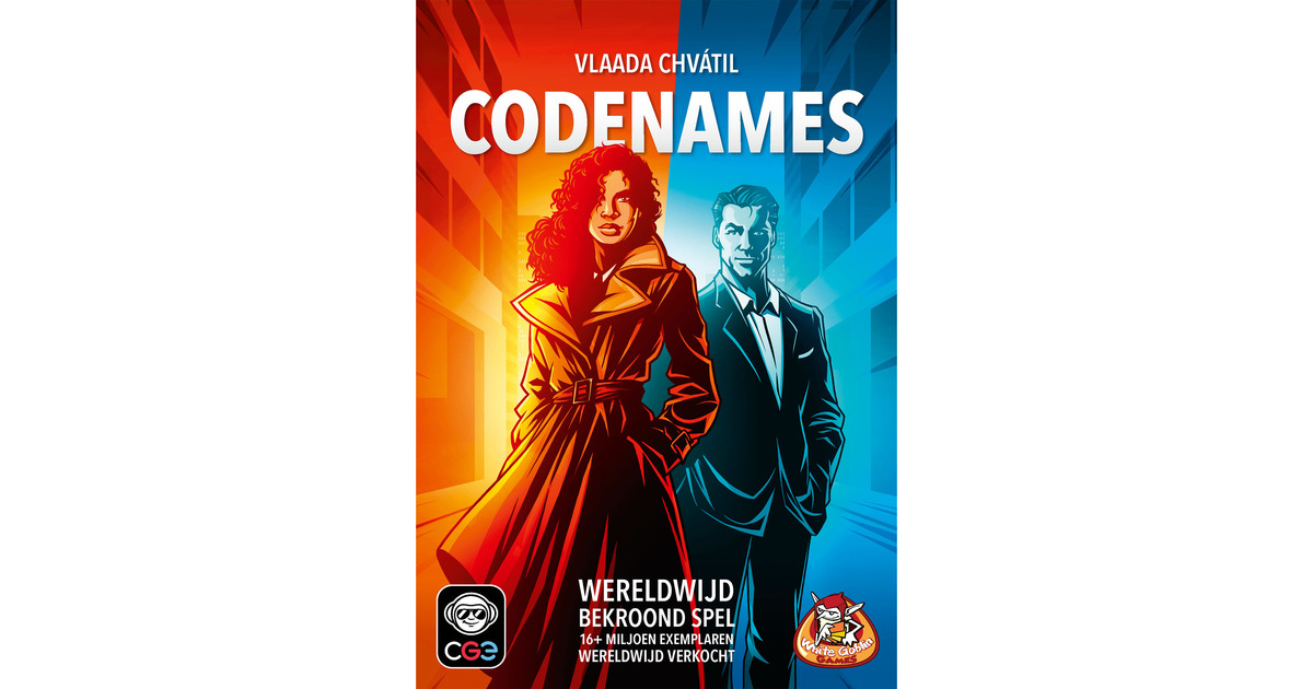 White Goblin GamesCodenames Partyspel  (Nederlands, 2 - 8 spelers, 15 minuten, Vanaf 10 jaar)