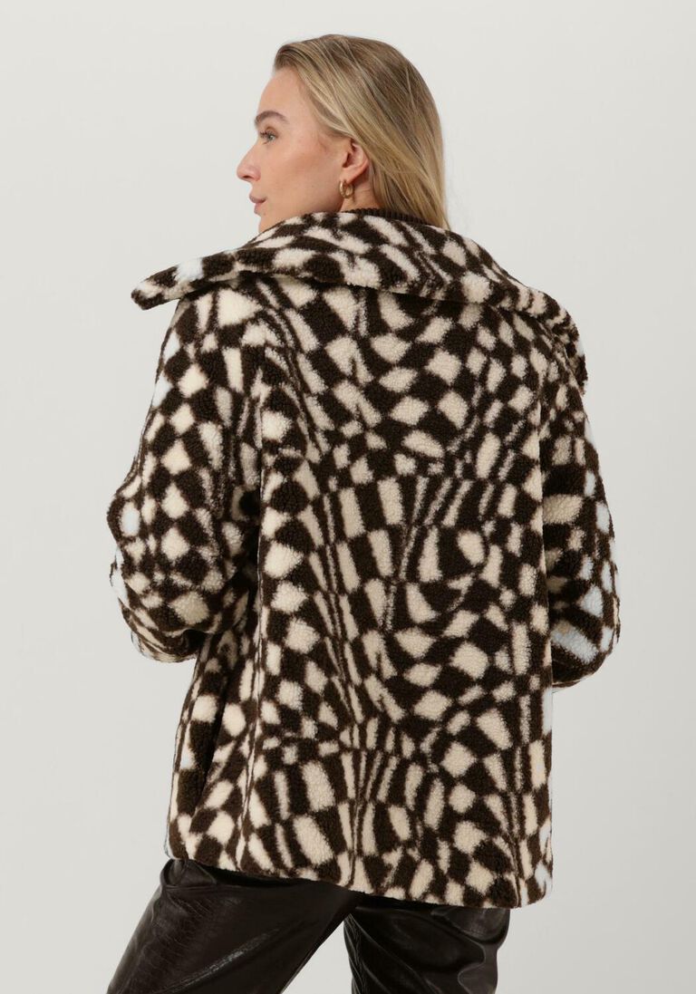 ENVII grijze envii jack enfair jacket aop 6769