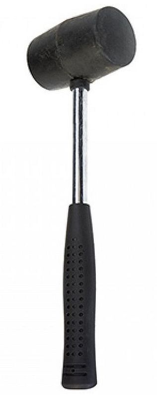 GUMMIHAMMER 25cm 320 g mit Edelstahlschaft