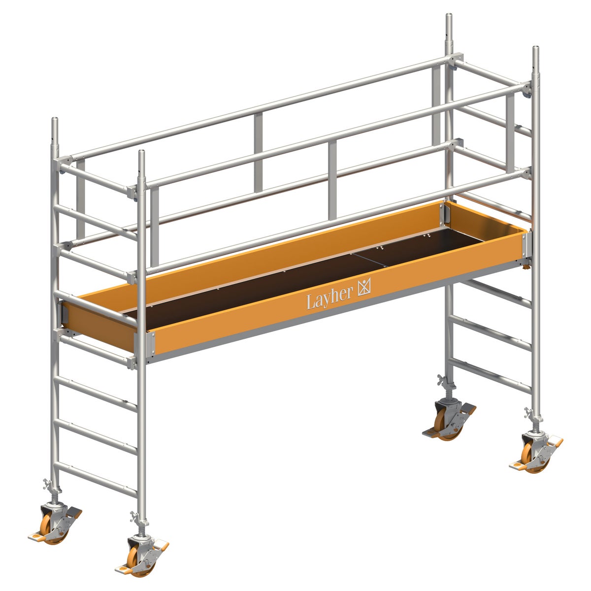 Layher rolsteiger Uni Standard P2 3.20m AH