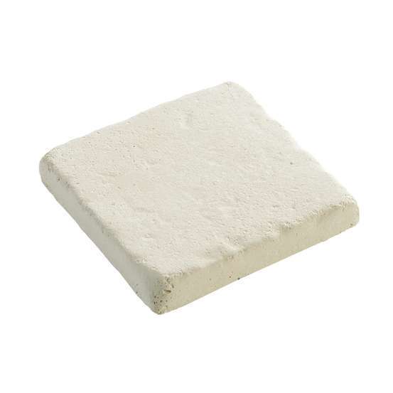 Pavé Touraine en pierre reconstituée, ton pierre L.12cm (0,5kg)