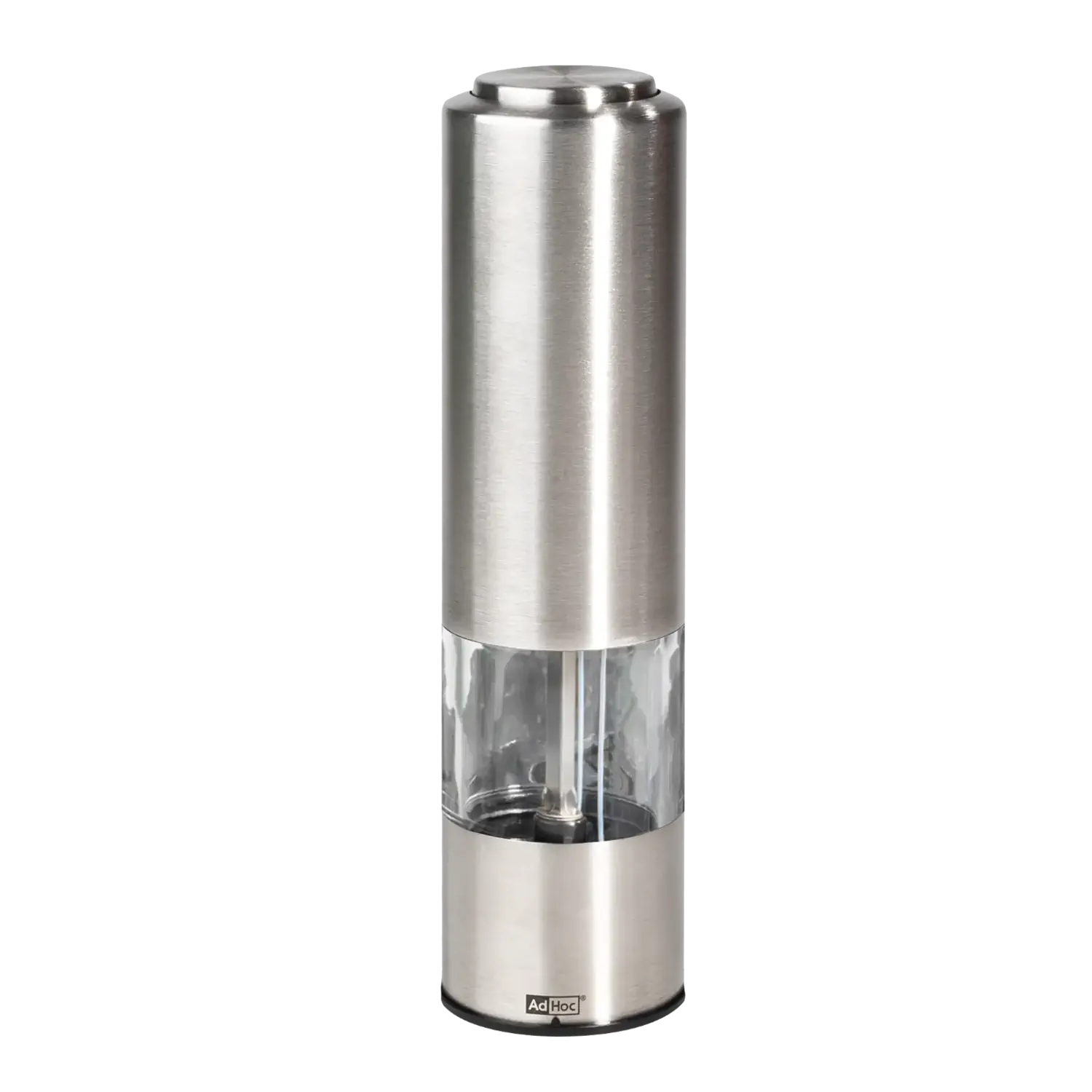 AdHoc Pfeffer- oder Salzmühle Pepmatik, 19 cm, elektrisch, Edelstahl