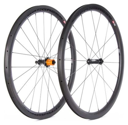 Paire de roues Progress AIR Noir | 9x100/9x130 mm | Patins | Sram XDR