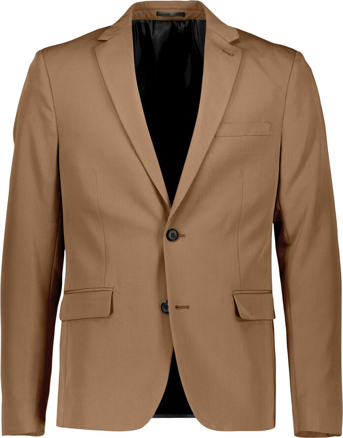 Lindbergh Fine twill stretch suit Dk sand
