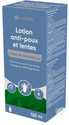 Livsane Lotion Anti-Poux Dimethicone 120ml