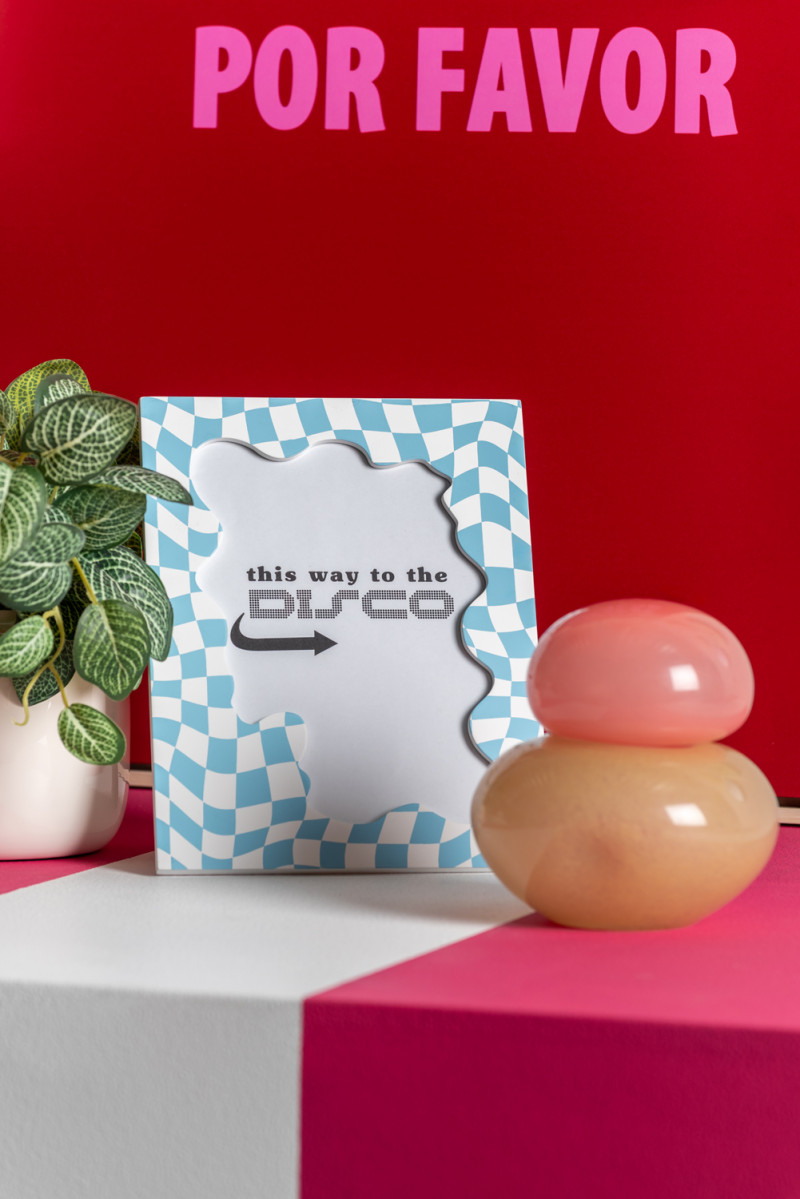Photo Frame Wave Checker Large