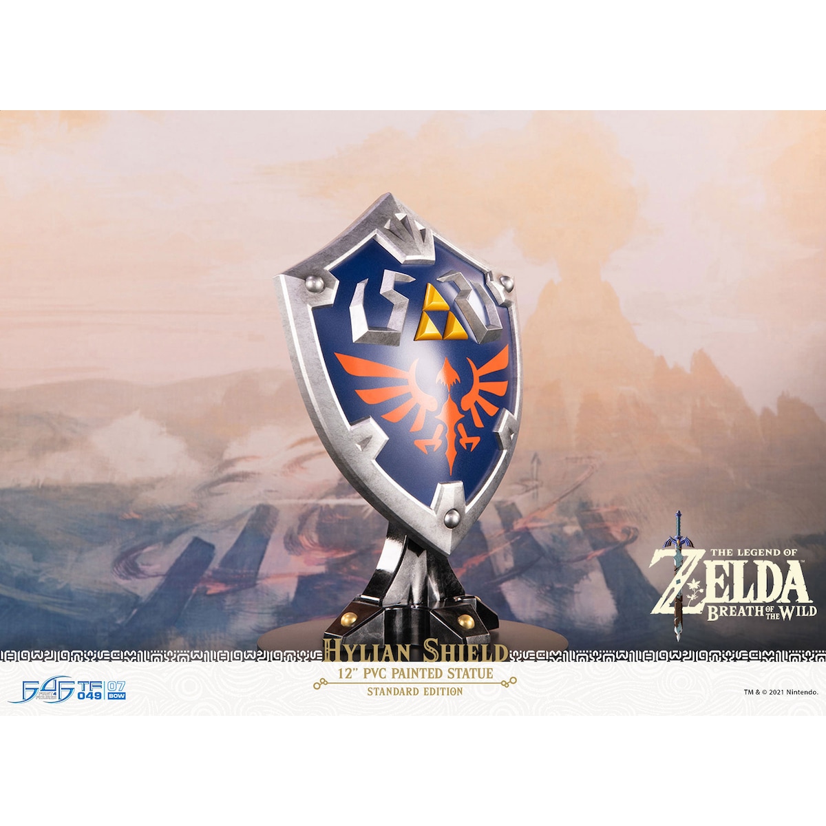 First 4 Figures The Legend of Zelda: BOTW figur (Hylian Shield)
