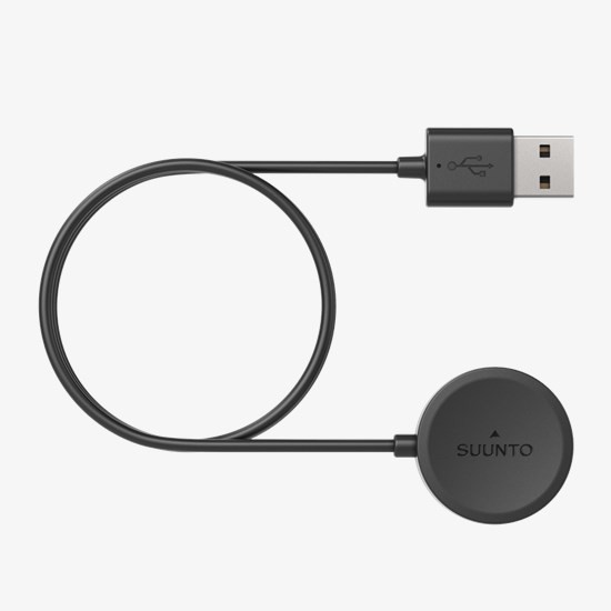 Suunto - Ladekabel - Sort