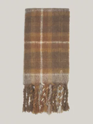 Cachecol felpudo xadrez tartan