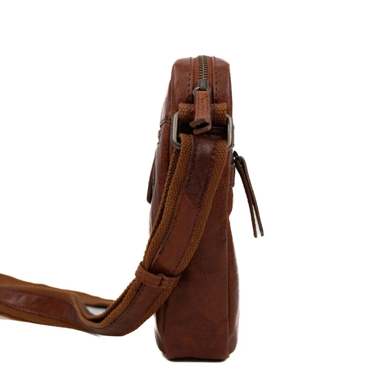 Bear Design Shoulderbag Tobias Cognac