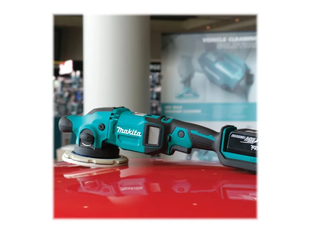 Makita DPO600Z - Tilfældig kredsløbspolerer - ledningfri - 150 mm - intet batteri - 18 V - SOLO