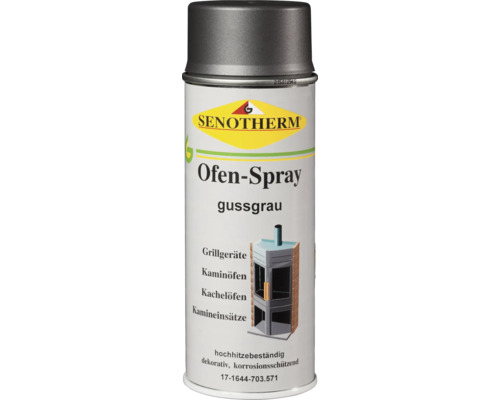 Ovenspray Senotherm tot 500°C 400 ml Gietijzergrijs