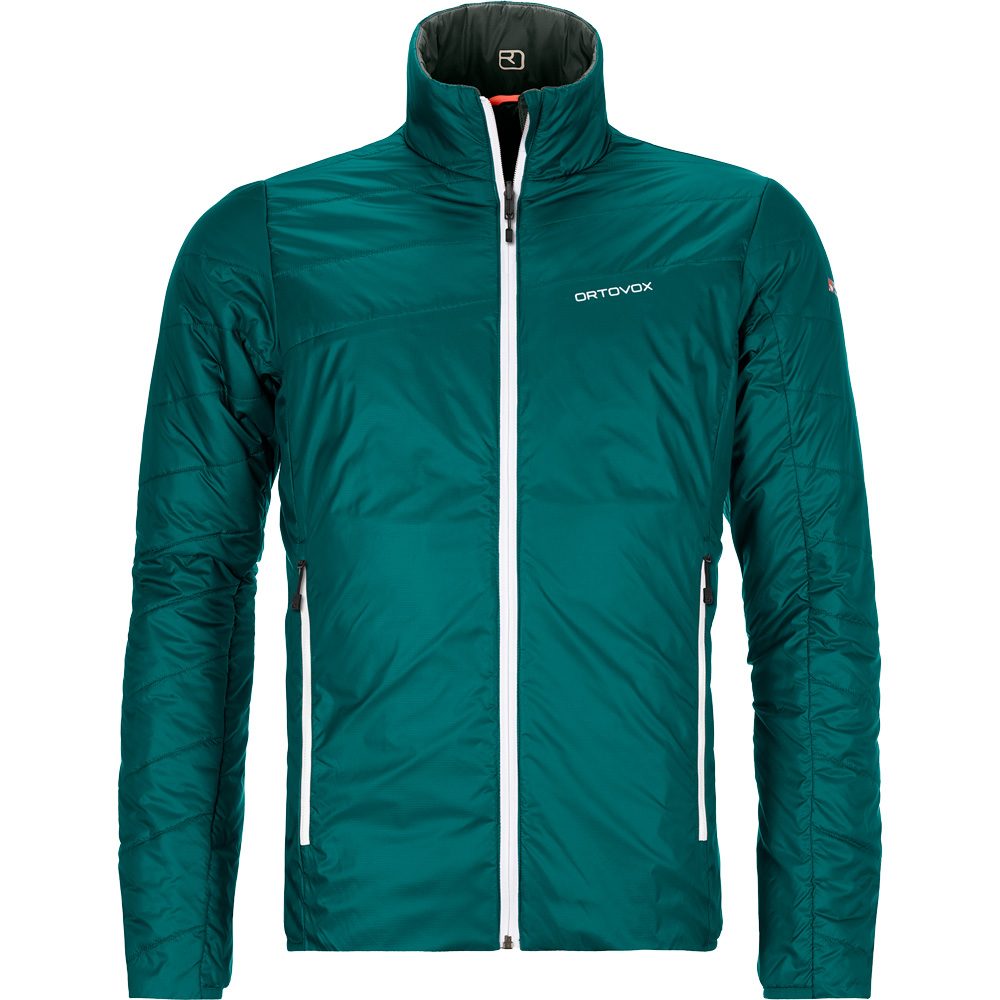 ORTOVOX Swisswool Piz Boval Isolationsjacke Herren pacific green