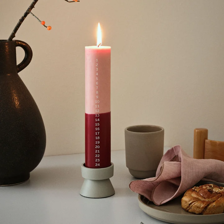 Broste Copenhagen - Anker Kerzenständer, Ø 10 cm, schwarz