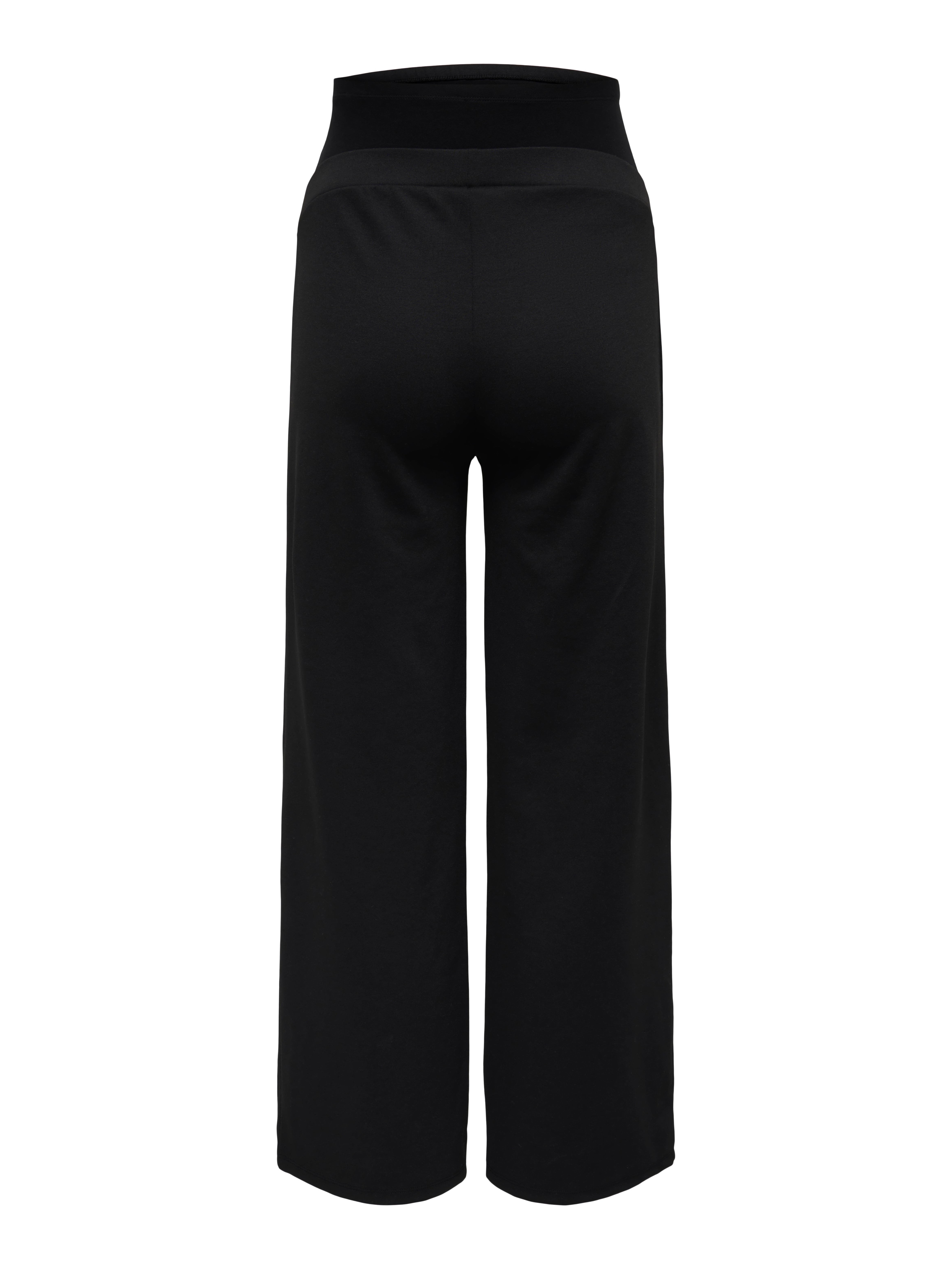 OLMFEVER Locker geschnitten Hose mit weitem Beinschnitt Black
