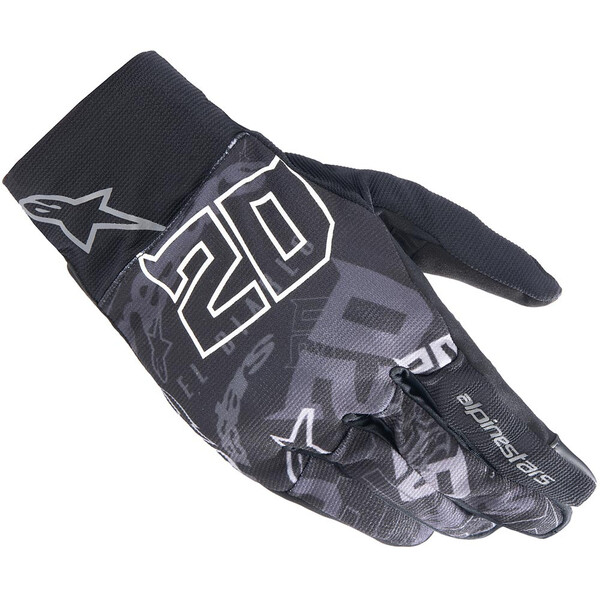 Alpinestars - Gants Reef Fabio Quartararo Noir / Gris