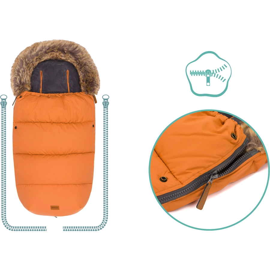 fillikid Winterfußsack Manaslu Amber