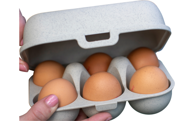 Koziol Eggs to go mini Eierbox für 6 Eier