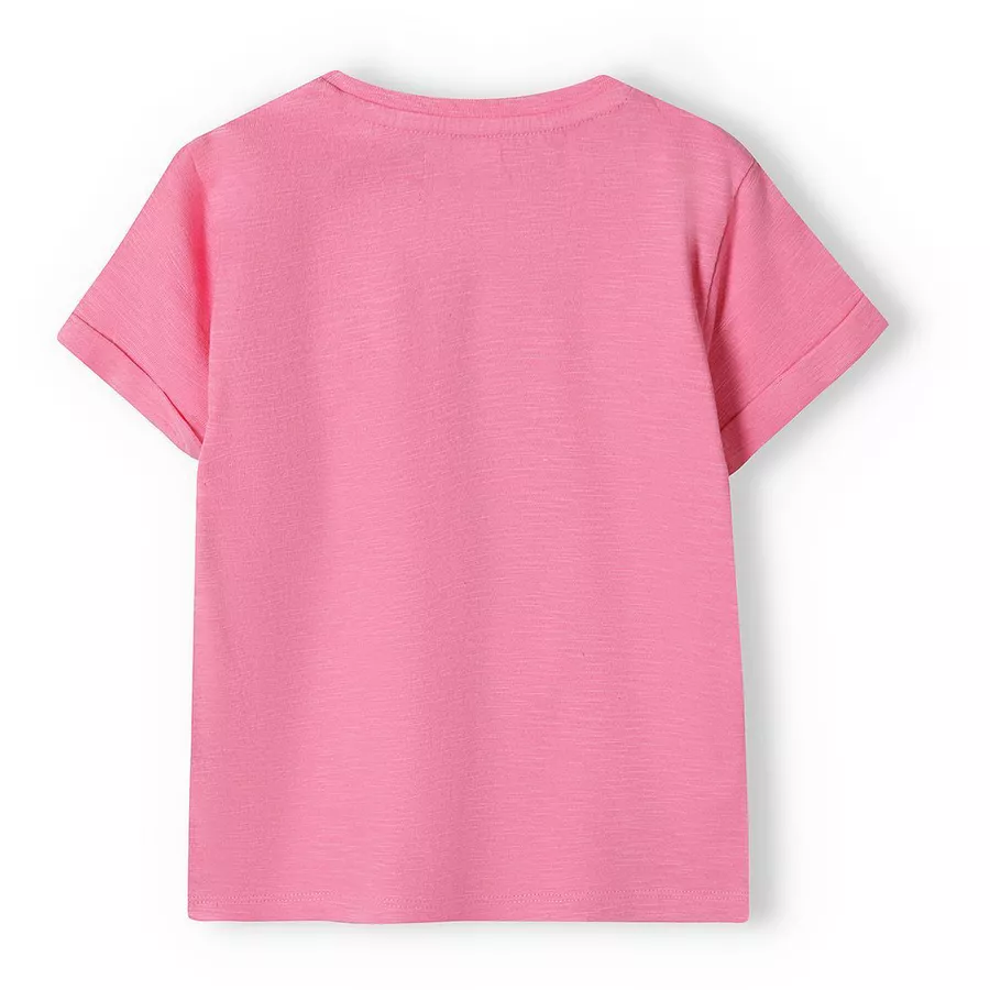 MINOTI 4er-Pack T-Shirts RosaWeißGrünGelb