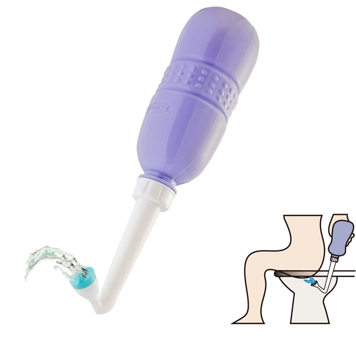 Mobiles Bidet mit Sprühdüse